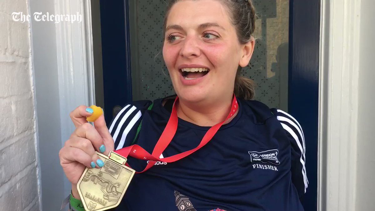Telegraph journalist bryony_gordon ran the London Marathon in support