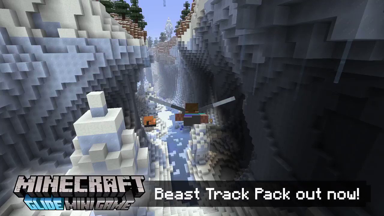 Minecraft Glide Beasts Track Pack