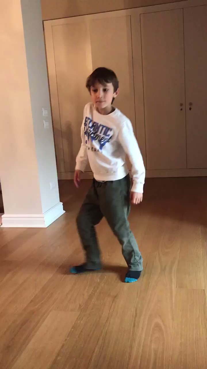 My kid wanted to dedicate his dance to you  Happy Birthday Have an amazing day     