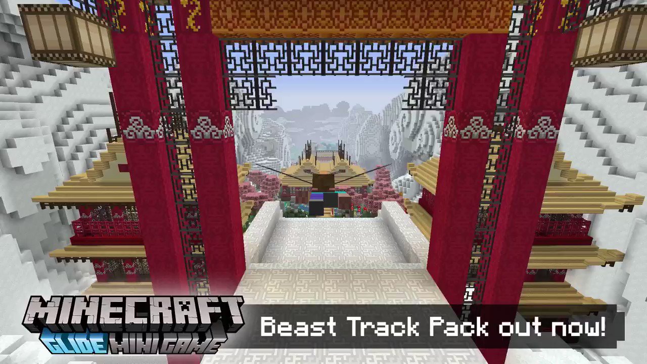Minecraft Glide Beasts Track Pack
