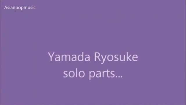 HAPPY BIRTHDAY YAMADA RYOSUKE I LOVE YOU SO MUUUCH    