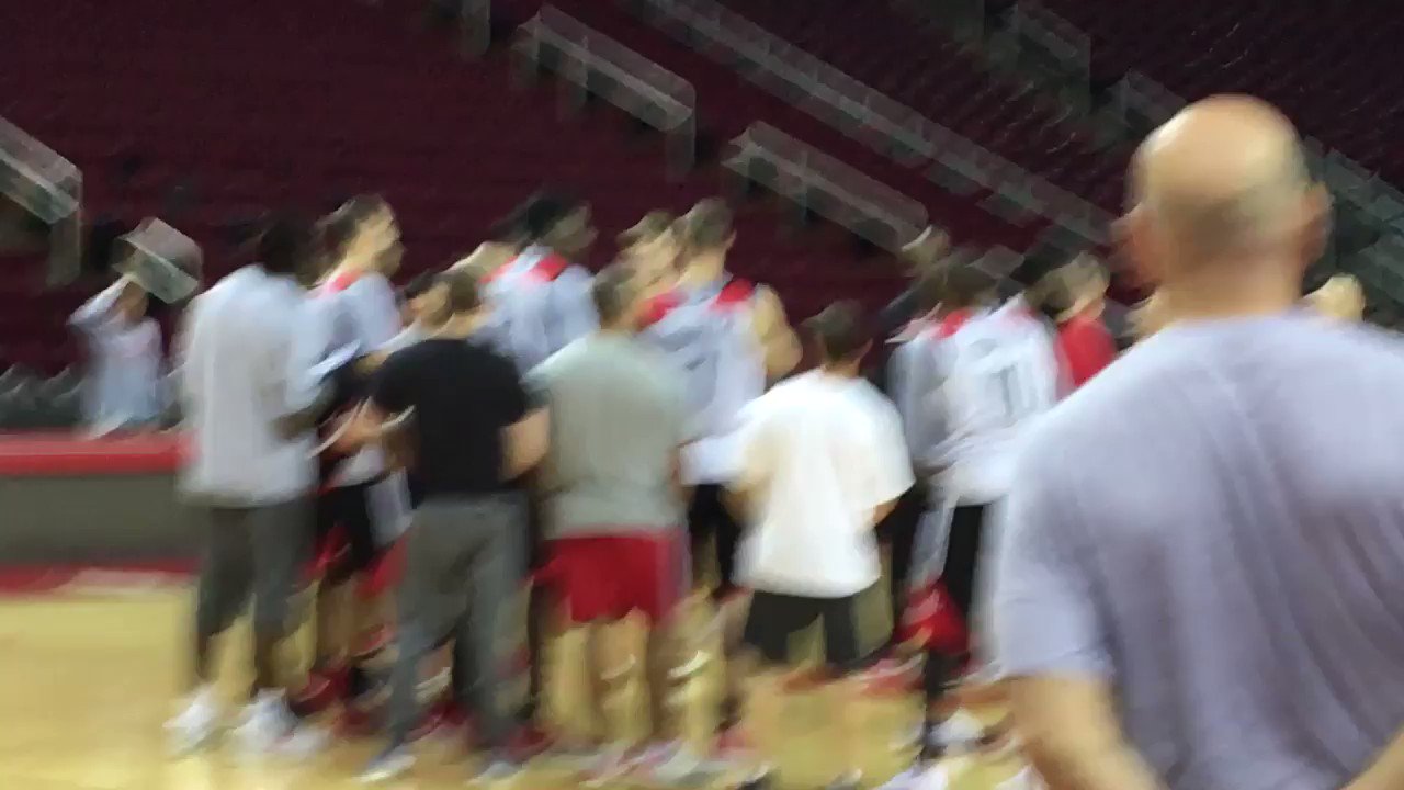  sung Happy Birthday to Mike D\Antoni before practice.  