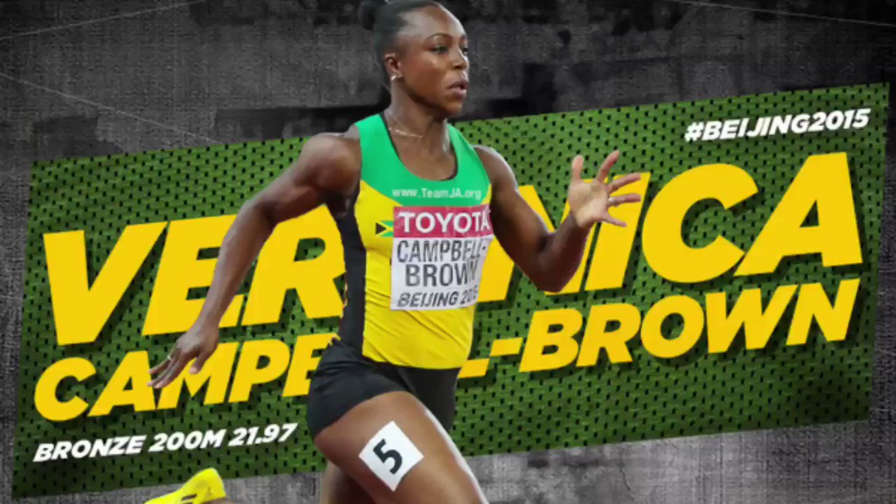 Happy Birthday Veronica Campbell-Brown C.D  . We hope you having a wonderful one    