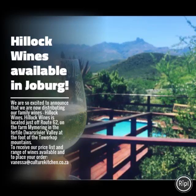 Hillock Wines - Klein Karoo Wines