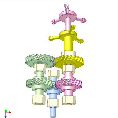 Drive for Coaxial Propellers