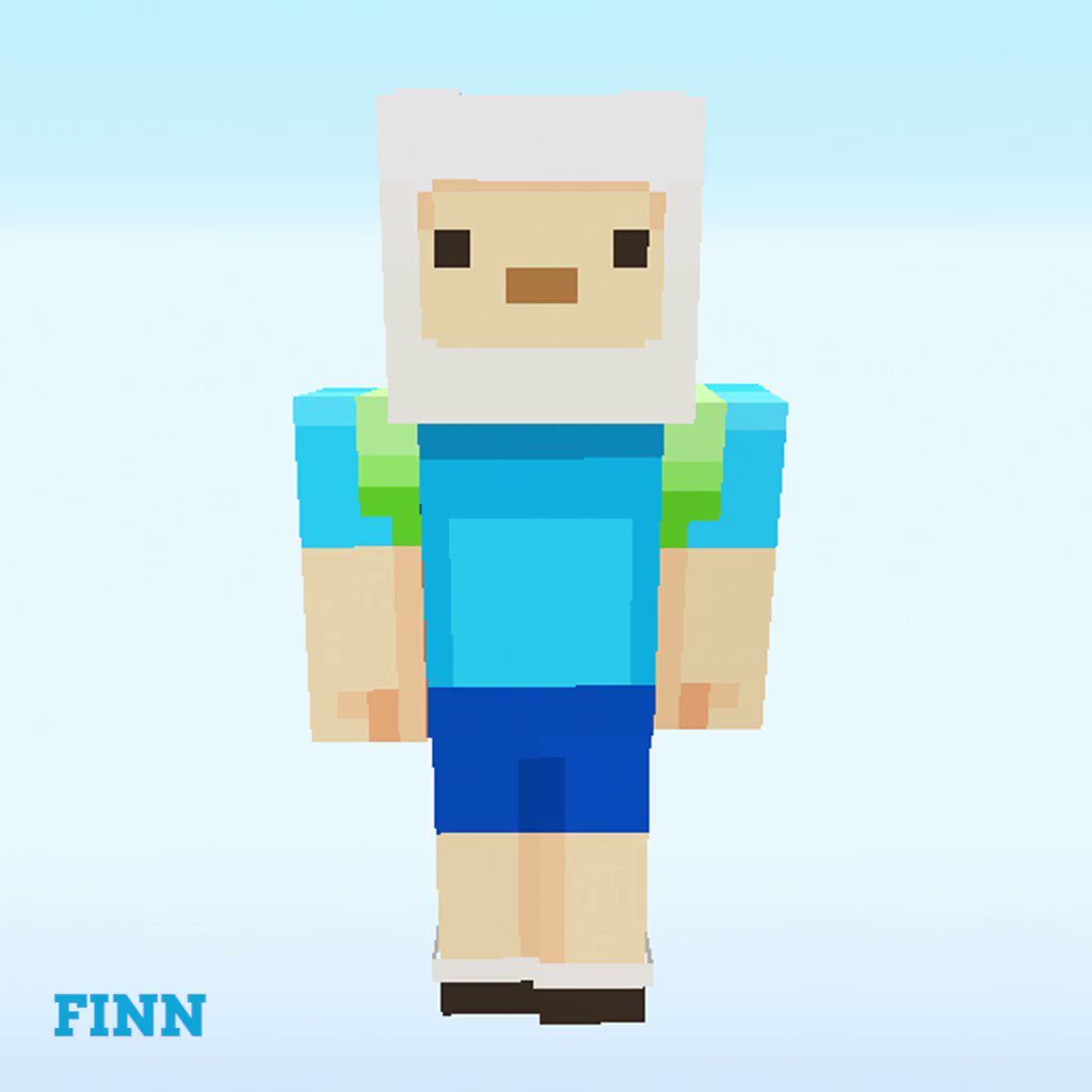 скин фина для майнкрафт #12