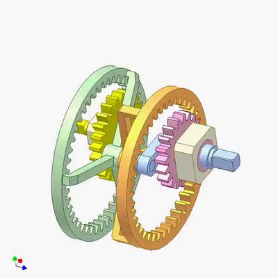 -Gear Planetary Mechanism E