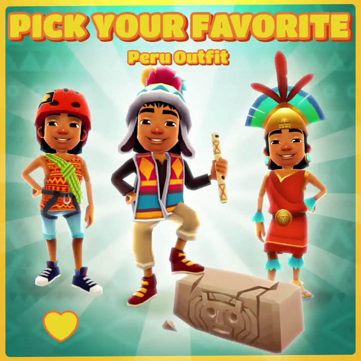 SUBWAY SURFERS CARLOS SURFISTA DO PERU 