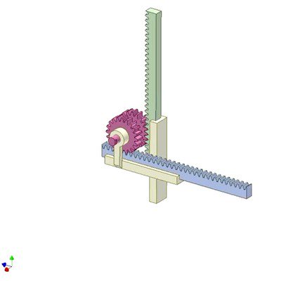 Application of Rack Pinion Mechanism