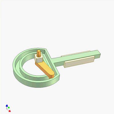Sine Mechanism of Curved Slot