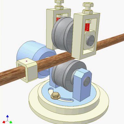 Mechanism for Bar Advancing