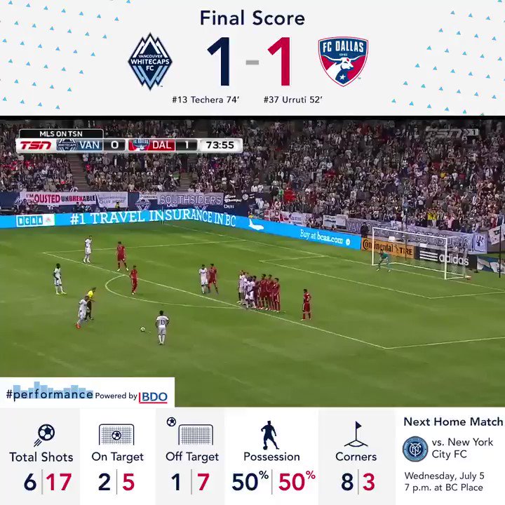 All your stats from tonight's match. #VWFC #VANvFCD https://t.co/UzwrDzw7Fc