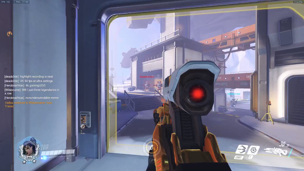 Valkia on X: Widowmaker donut crosshair makes you the most ultimate  killing machine #overwatch #newcrosshair  / X