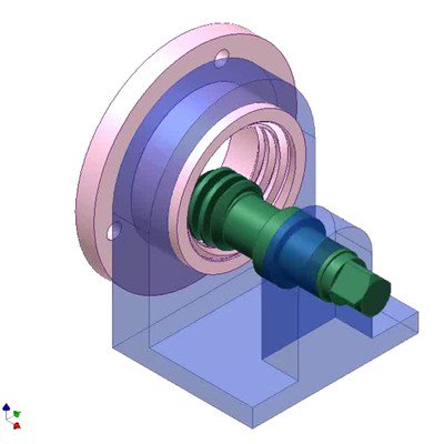 Rotary Transmission Between Screw and Nut.