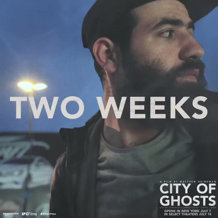 #CityofGhosts uncovers the truth about Raqqa through the eyes of its fearless citizen journalists. Opens in NYC 7/7 & select theaters 7/14.
