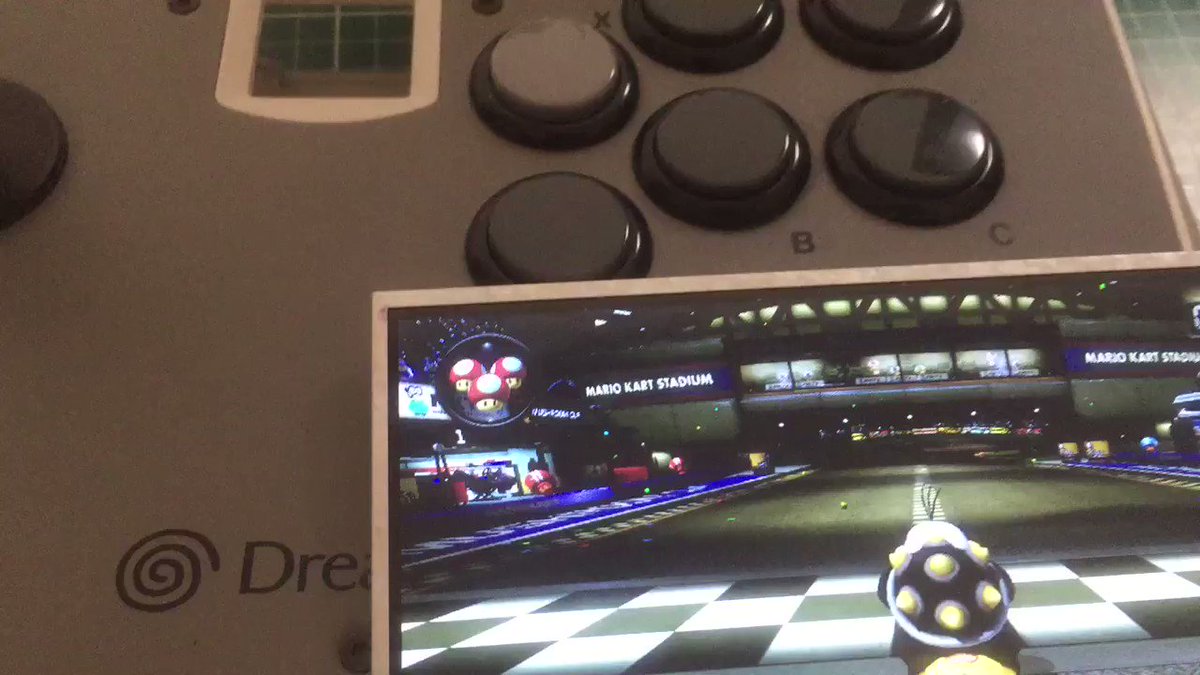 ぽめ ポッ拳コントローラの乗っ取り完了 Switchの格ゲー持ってないのでわかりにくいけどマリカーでテスト 購入ためらっていた格ゲーもこれでバッチリ なはず