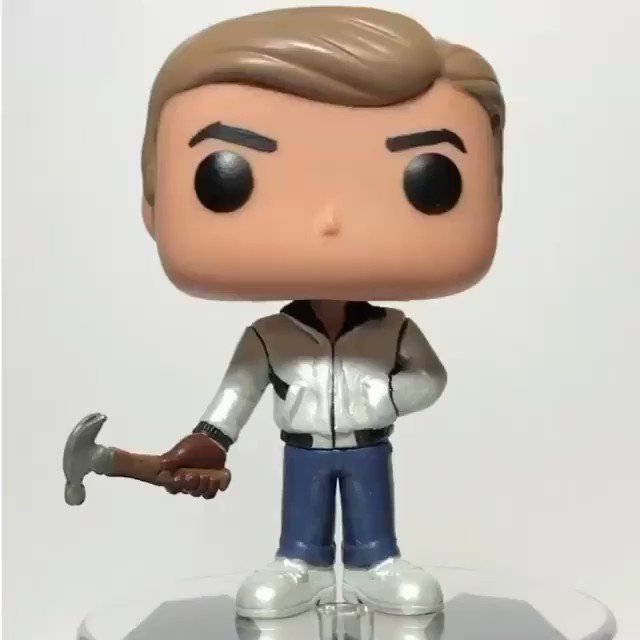 Here it is.!Customized Funko Pop : Driver from DRIVE by Nicholas Brown http...