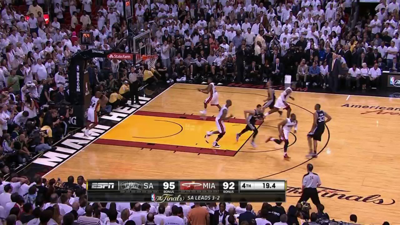 Greatest BANG in history. Happy Birthday, Ray Allen. 