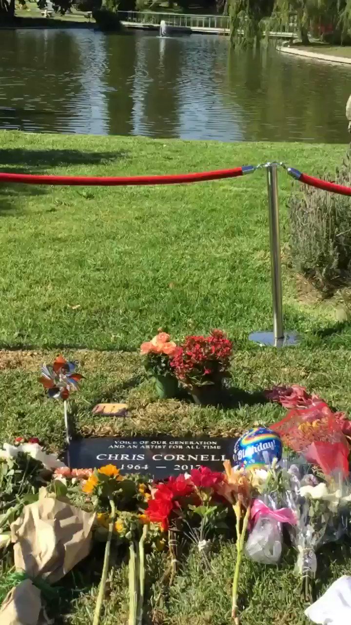 Happy Birthday Chris Cornell. Gone but will never be forgotten    