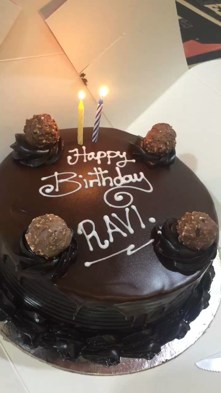100 HD Happy Birthday Ravi Cake Images And shayari