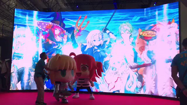 Fgoフェス 人類悪顕現 きぐるみ リヨぐだ子 のフリーダム過ぎる大暴れ動画を集めてみた Togetter