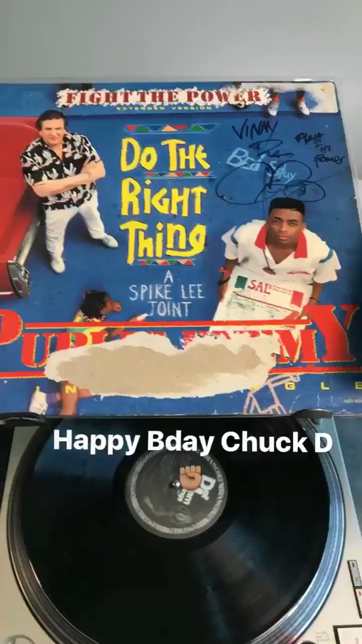 Happy Bday Chuck D.    