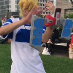アゴの再現力が高すぎるw遊戯王の城之内のコスプレが完璧すぎるw