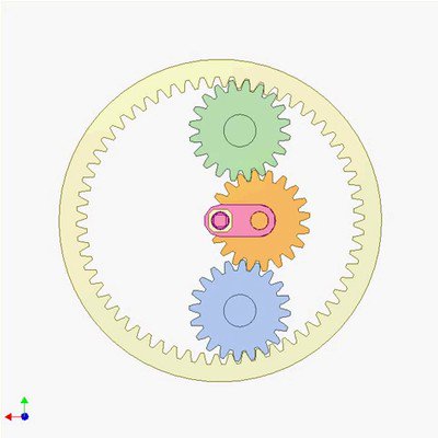 -Gear Planetary Drive