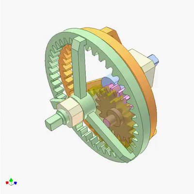 -Gear Planetary Mechanism D