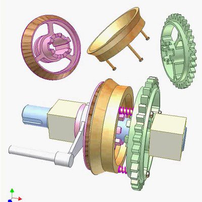 Synchronic Toothed Clutch