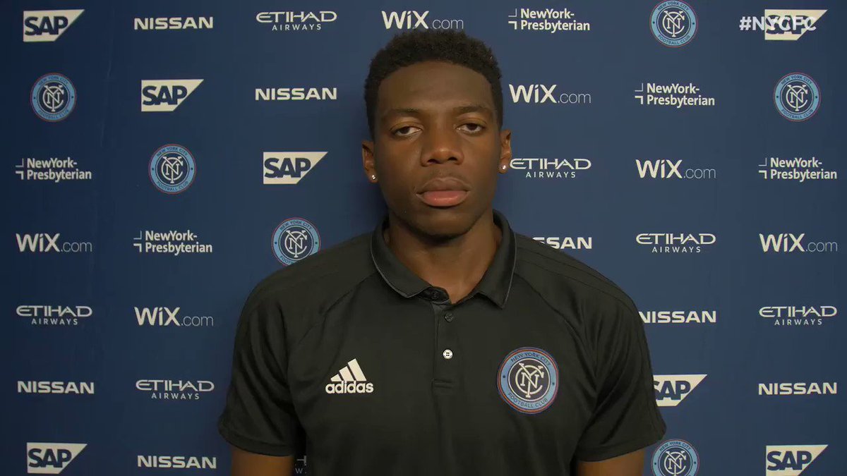 💬 | @SeanJohnGK: "It felt good to be in the zone today and do what I could to help the team win." #NYCFC https://t.co/8EY8013fj4