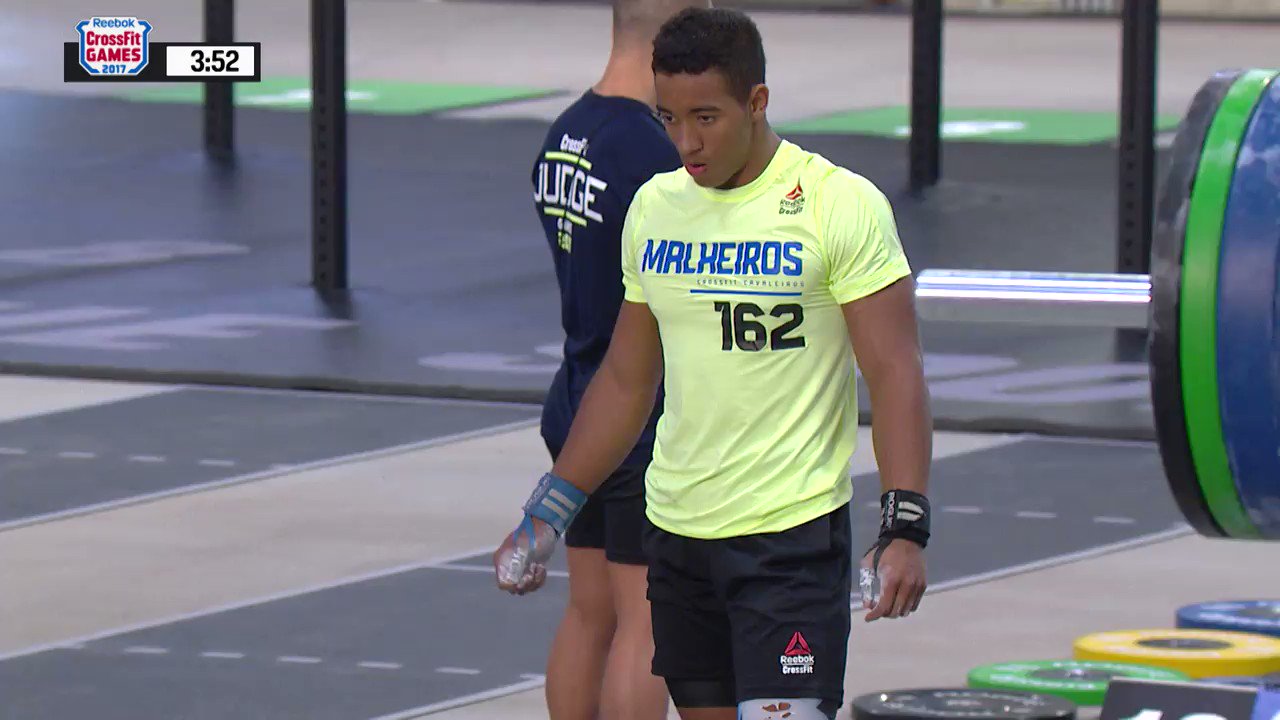 The CrossFit Games on Twitter: Malherios 🇧🇷, 17, began his 2017 Reebok CrossFit Games with a 291-lb. to win the event in the Teenage Boys 16-17 division. https://t.co/zGAcW3lUCq" / Twitter