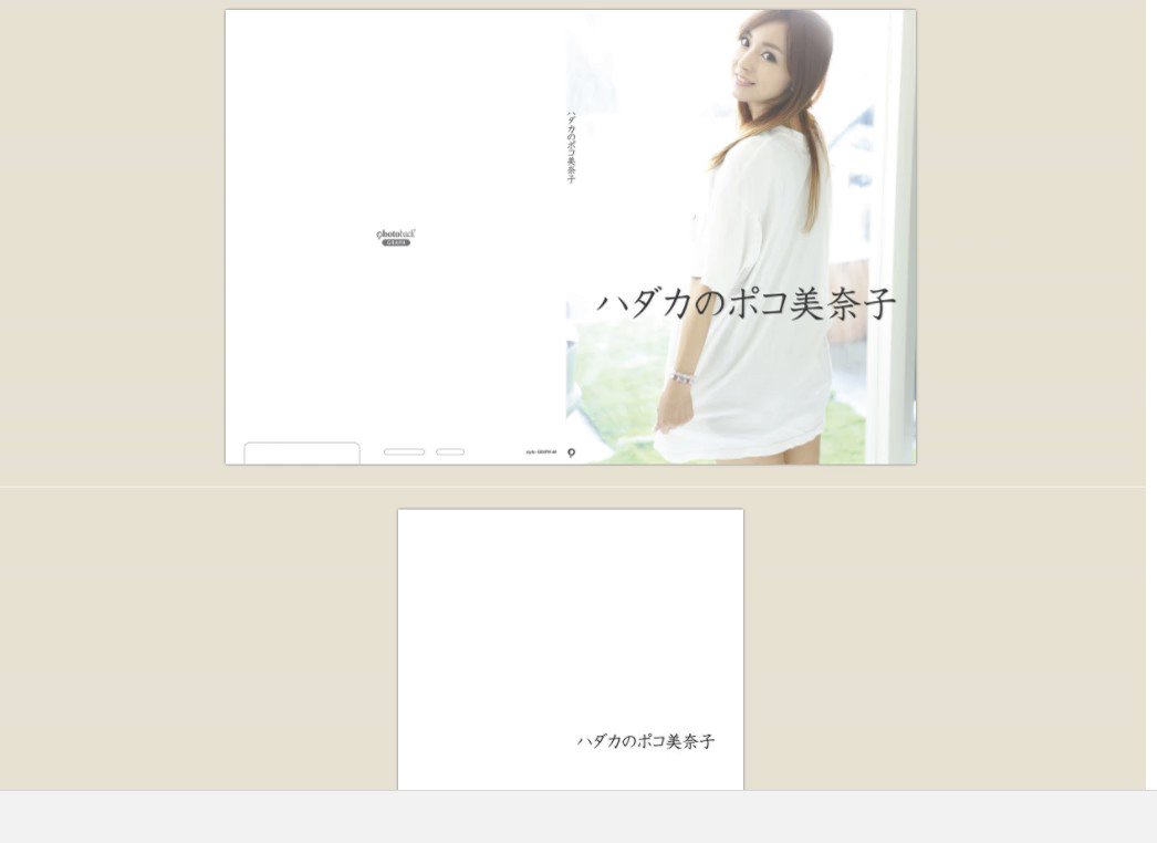 ハダカのポコ美奈子 写真集非売品｜本・雑誌・漫画