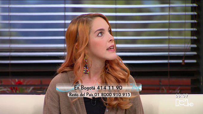 Ahora mismo estoy en @Muybuenosdias en la TV 📺  colombiana 🇨🇴 https://t.co/xGzEH9SjaY