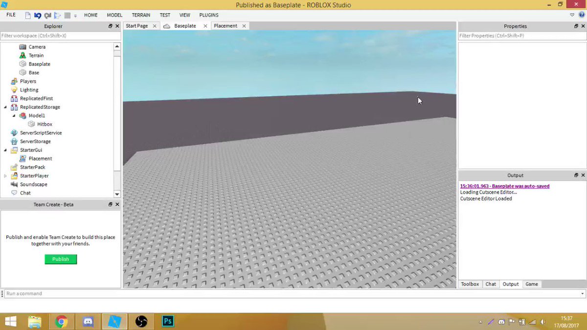 Xuefei On Twitter Progress On My Custom Placement System Roblox Robloxdev - cutscene editor roblox 2020