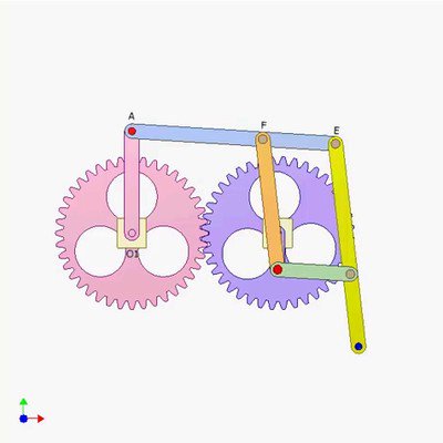 Pantograph for Drawing Straight Lines