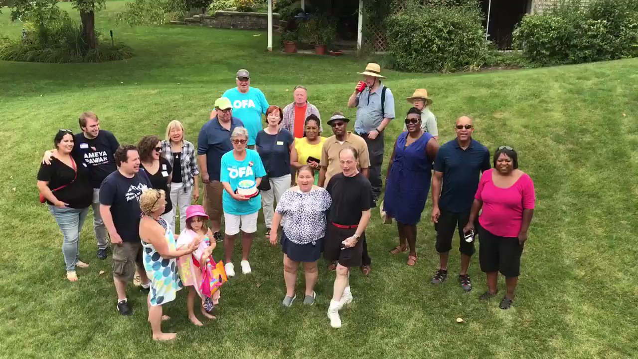Happy Birthday, President Barack Obama from NWSOFA ~ Northwest Suburbs of Chicago! We miss you!!! 