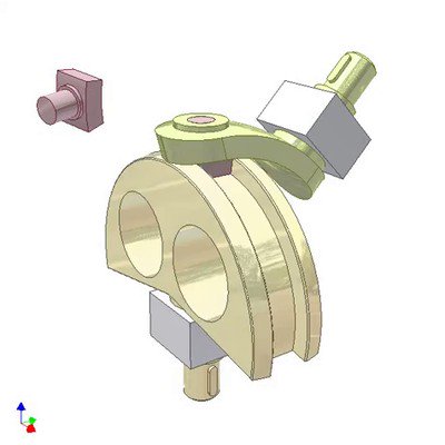 Spherical Coulisse Mechanism