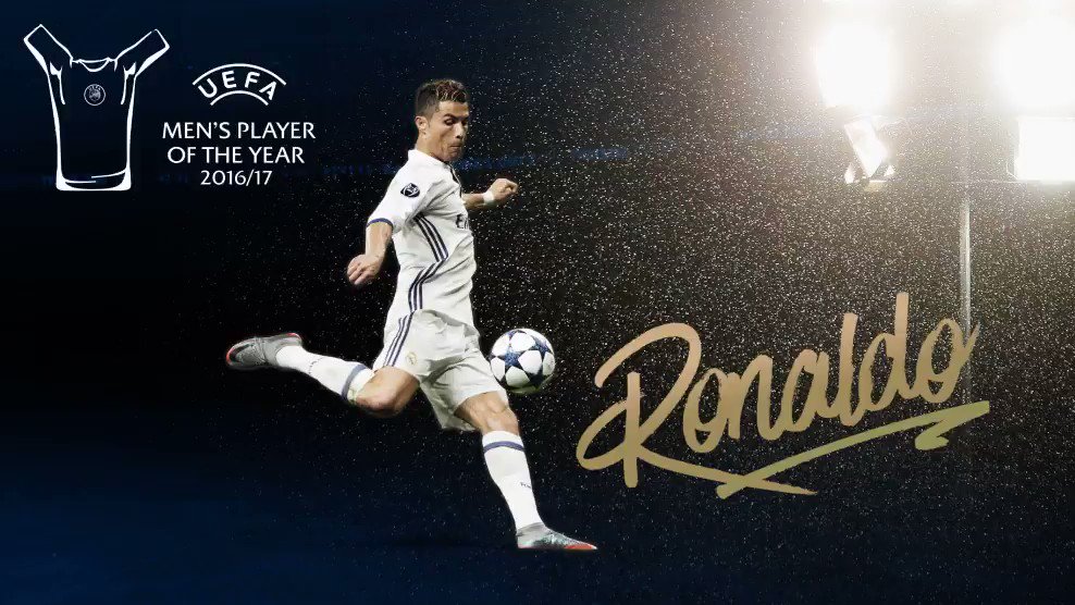 UEFA Champions League on X: Cristiano Ronaldo has been named Portugal's  player of the year. Congratulations! 💪 #QuinasDeOuro #UCL   / X