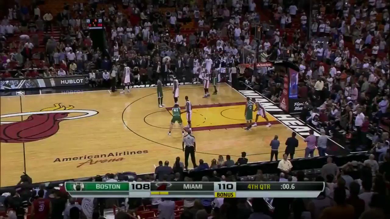 (2013) Jeff Green with the CRAZY game winning 3!

Happy birthday 