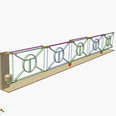 Penta-Folding Gate