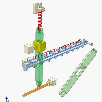 Interrupted Linear Motion