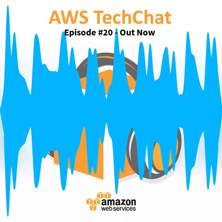 AWS TechChat Episode #20 is out now! Tune in to @captainklein & @pstanski who discuss the latest releases @AWSonAir @AWSCloudANZ