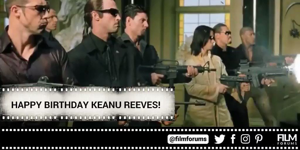 Happy Birthday Keanu Reeves!  