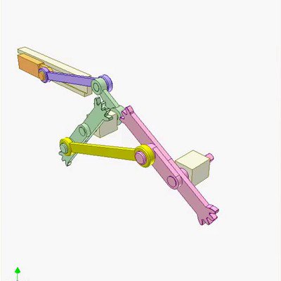 Inverse Parallelogram Mechanism