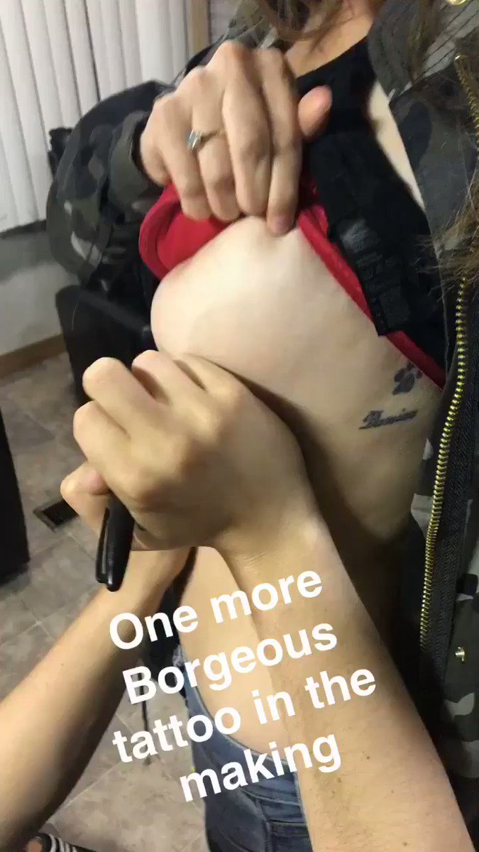 One more Borgeous tattoo in the making https://t.co/ddckv4DTX6