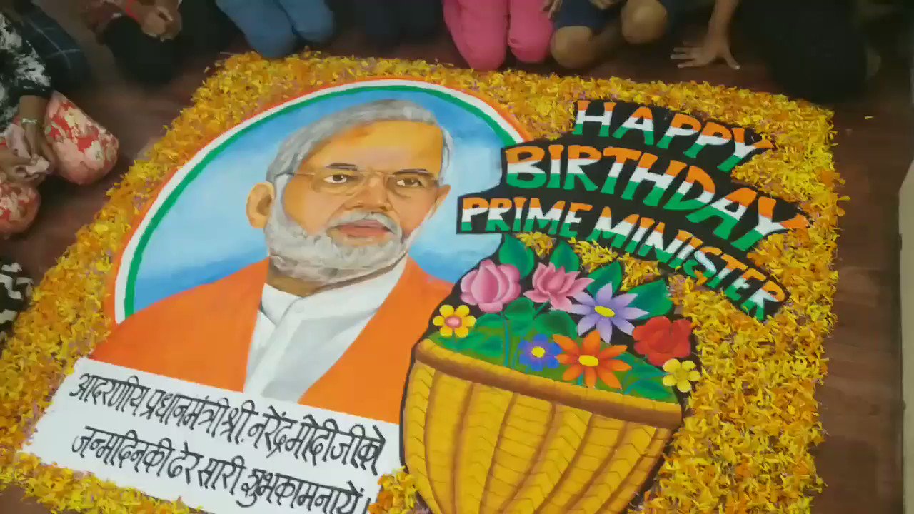    Happy Birthday Narendra Modi ji 