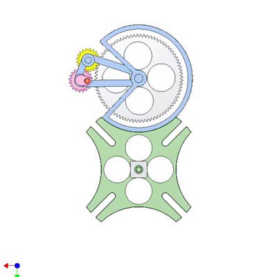 External Geneva and Epicyclic Gear Mechanism