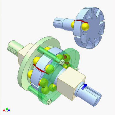 Ball Overrunning Clutch