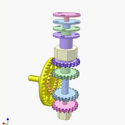 Drive for Coaxial Propellers